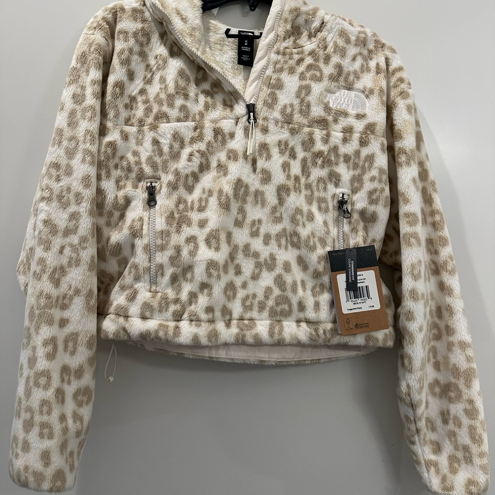 The North Face Leopard Print Fleece Jacket
